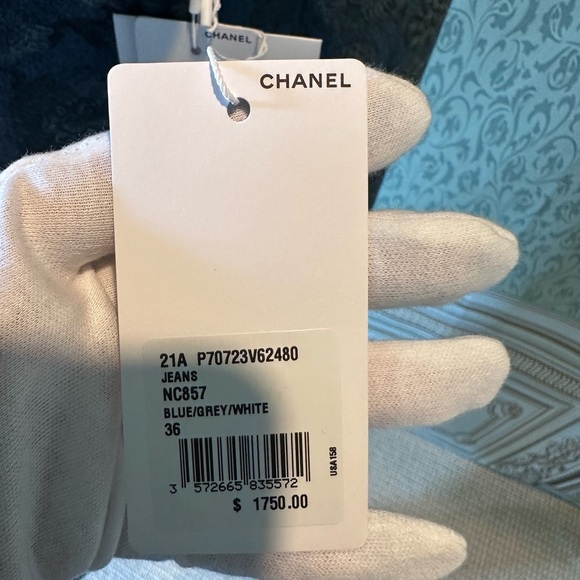 Chanel Floral Jeans - Picture 7 of 15